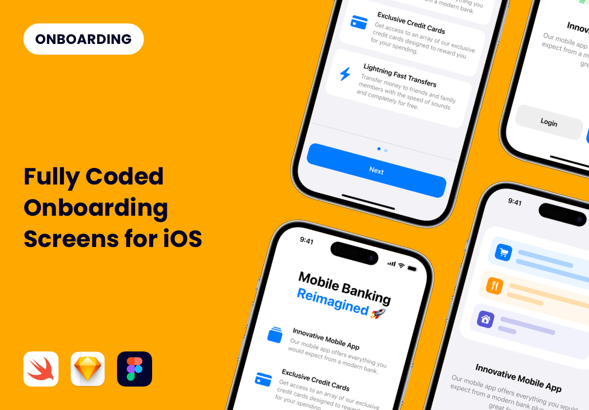 用于iOS的编码入职屏幕 (Coded Onboarding Screens for iOS)