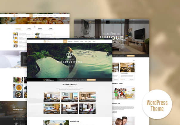 Quardo豪华酒店WordPress主题 (Quardo Deluxe Hotels WordPr