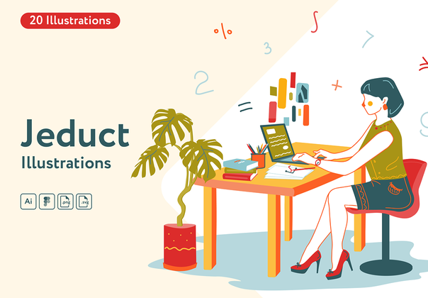 Jeduct 插图 (Jeduct Illustrations)