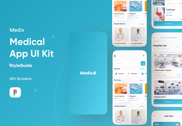 Medix - 医疗UI套件 (Medix - Medical UI Kit)