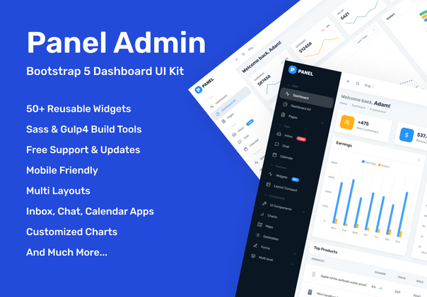 面板管理 (Panel Admin)