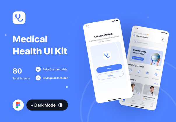 Medidoc - 医疗UI工具包 (Medidoc - Medical UI Kit)