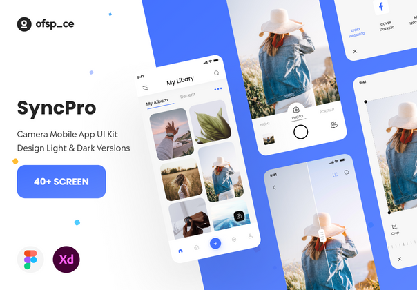 SyncPro - 相机应用UI套件 (SyncPro-Camera App UI Kit)