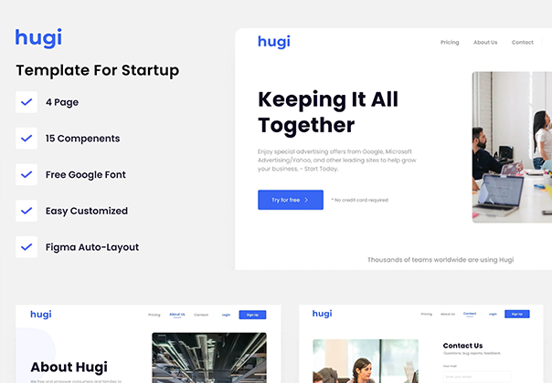 Hugi UI Kit (Hugi UI Kit)