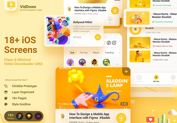 音乐视频播放器App设计