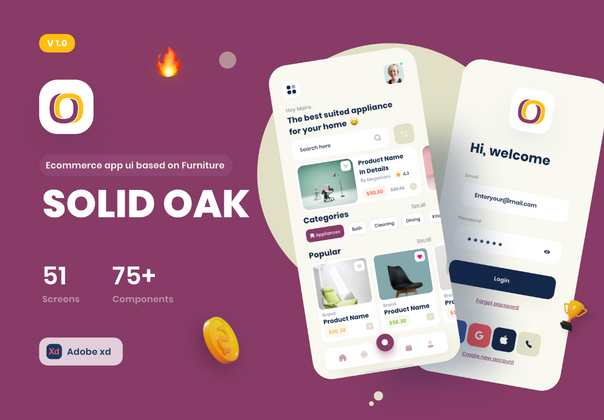 实木橡木家具 (Solid Oak Furniture)