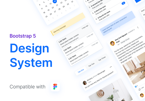 Officience的Bootstrap 5设计系统 - 不包括代码 (Officience's B