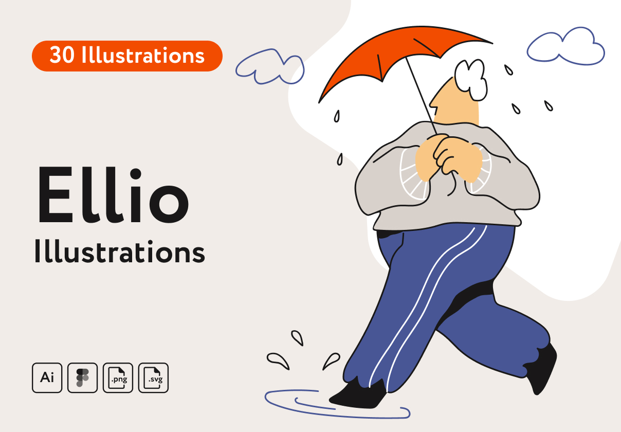 Ellio 插图 (Ellio Illustrations)