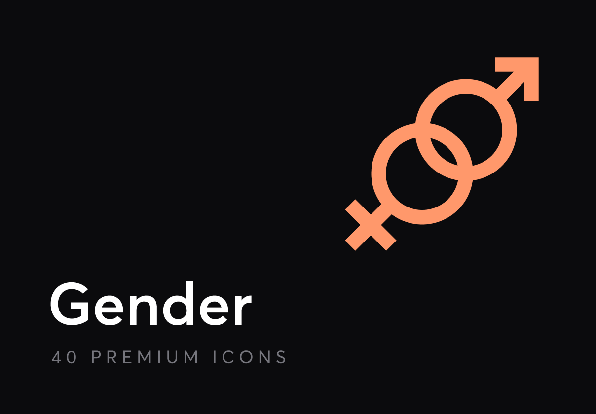 性别 - 高级图标 (Gender - Premium Icons)