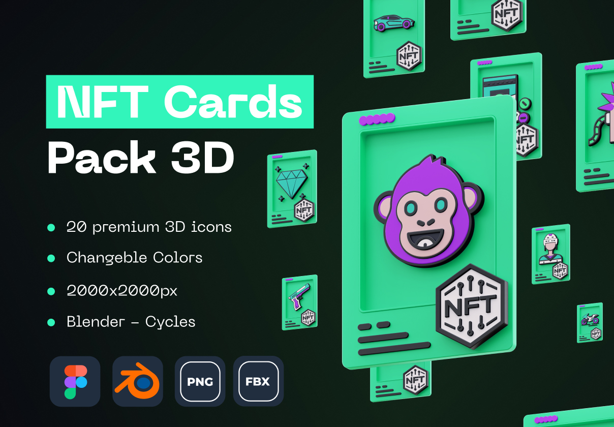 NFT卡包3D (NFT Cards Pack 3D)