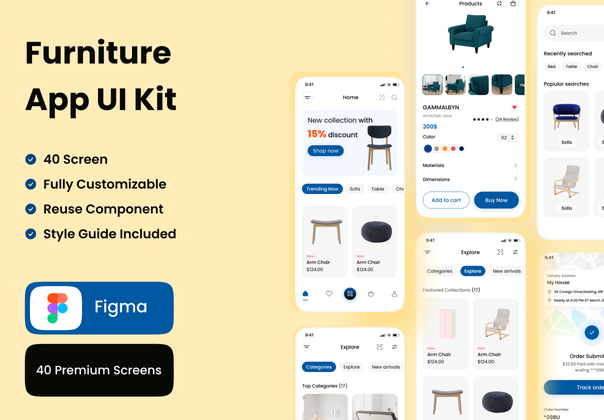 家具移动应用 (Furniture Mobile app)
