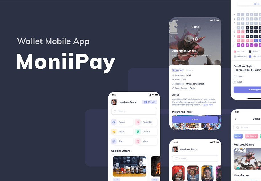 MoniiPay - 钱包移动应用 (MoniiPay - Wallet Mobile App)
