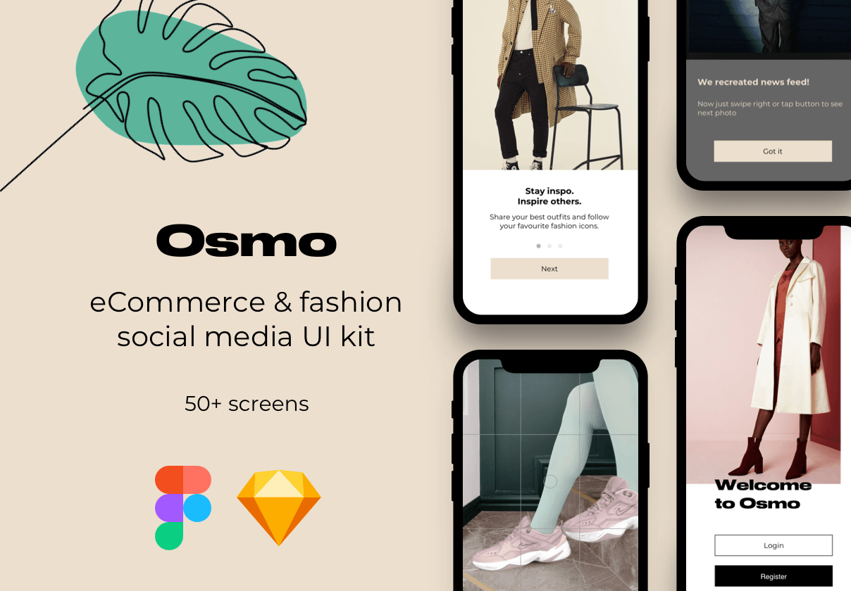 Osmo电子商务用户界面套件 (Osmo e-Commerce UI Kit)