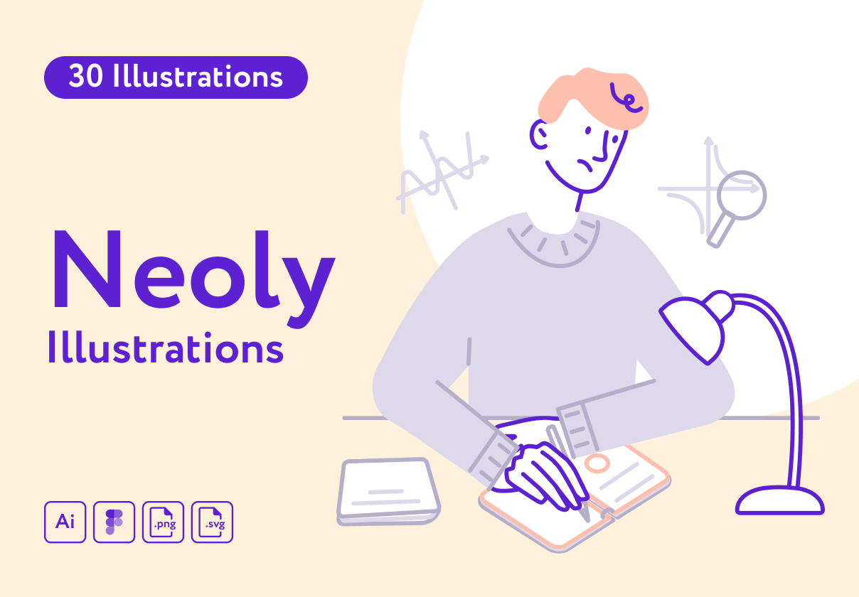 李尔利插图 (Learly Illustrations)