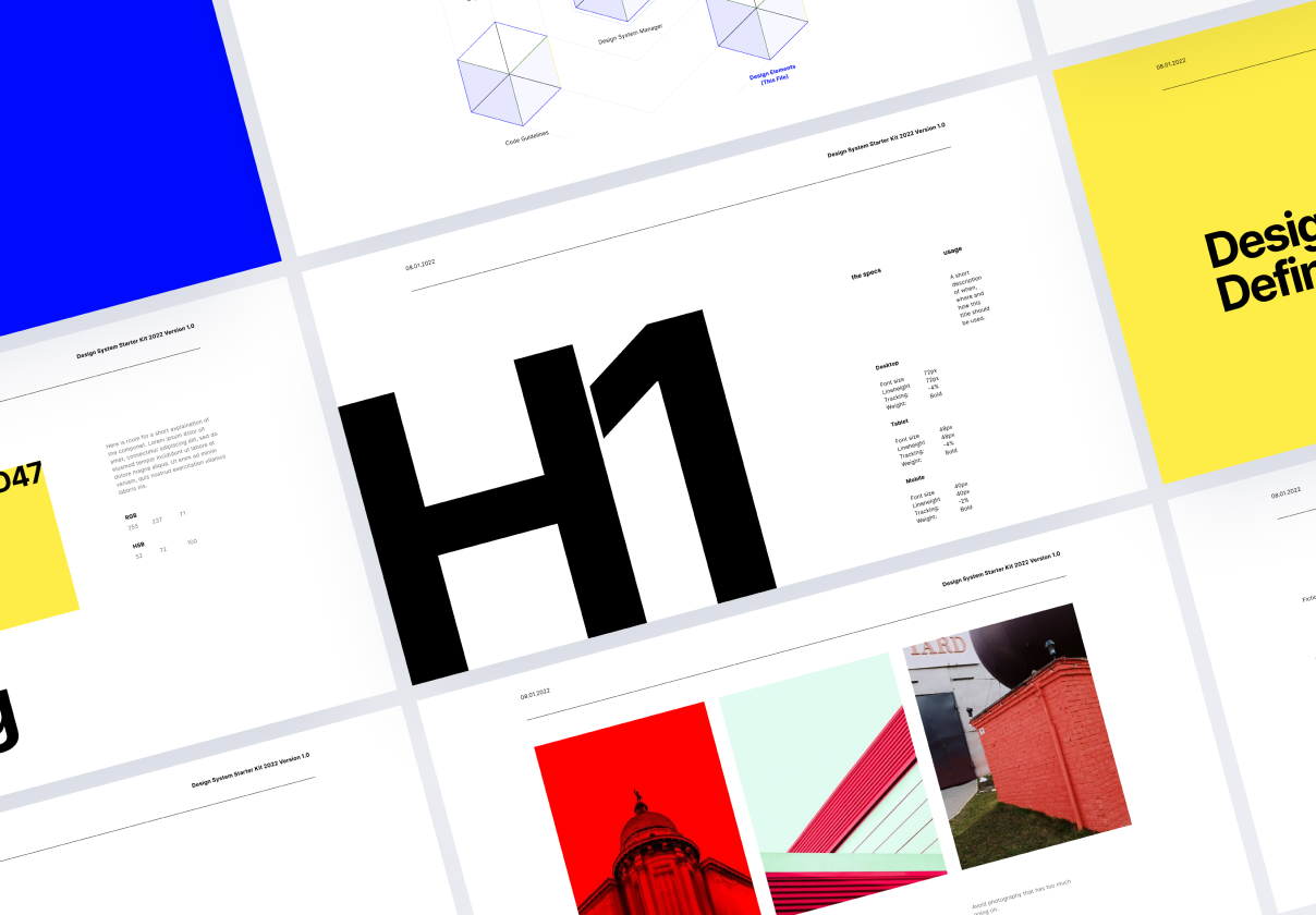 设计系统入门套件2022 (Design System Starter Kit 2022)