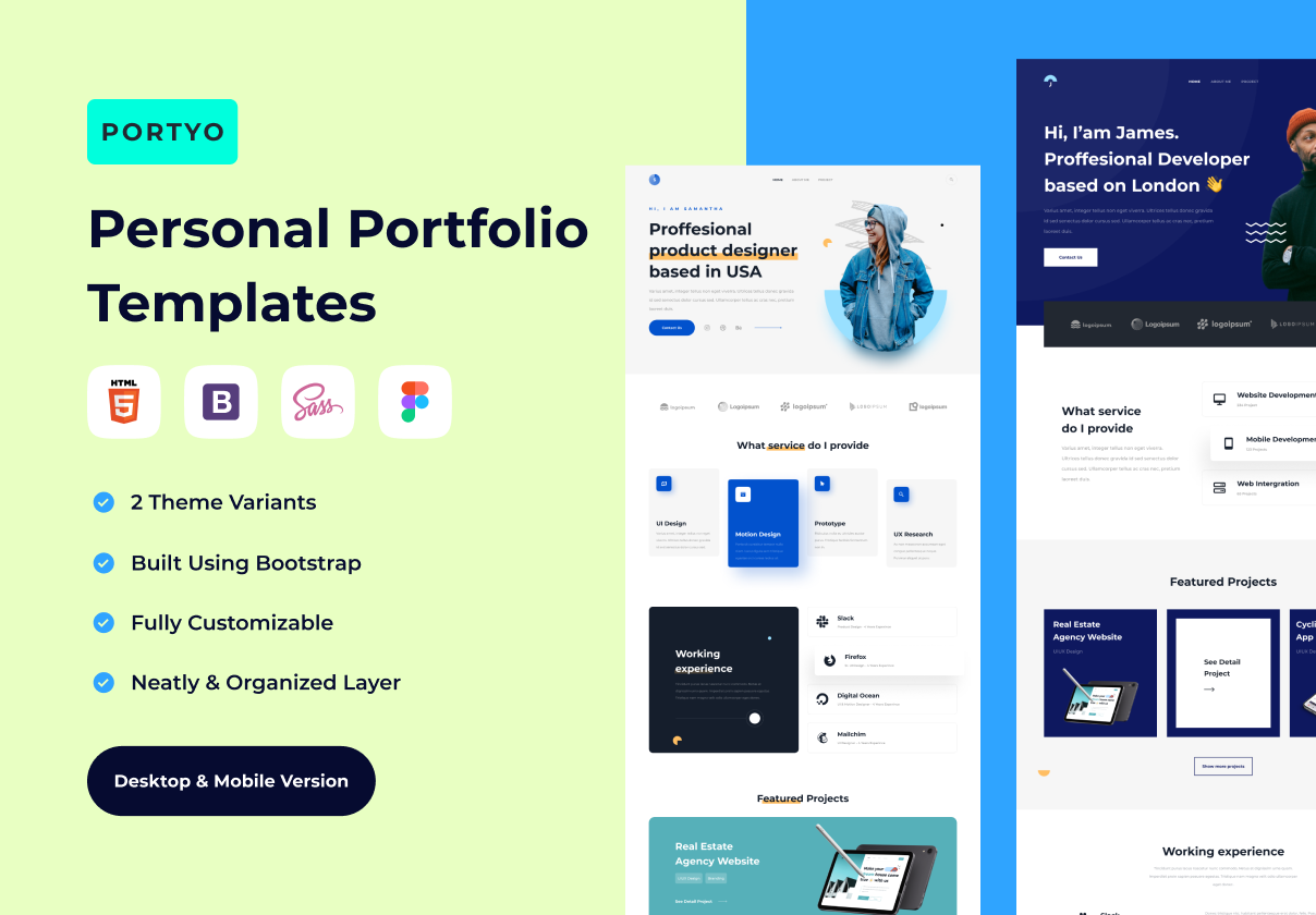 Portyo - 个人投资组合模板 (Portyo - Personal Portfolio Templates)