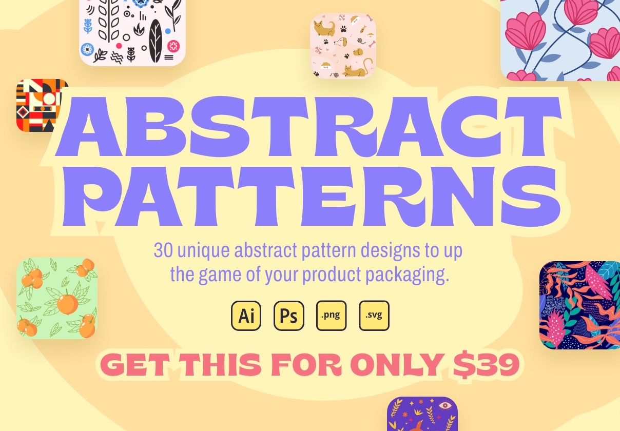 抽象图案设计集合包 (Abstract pattern design collection pack)