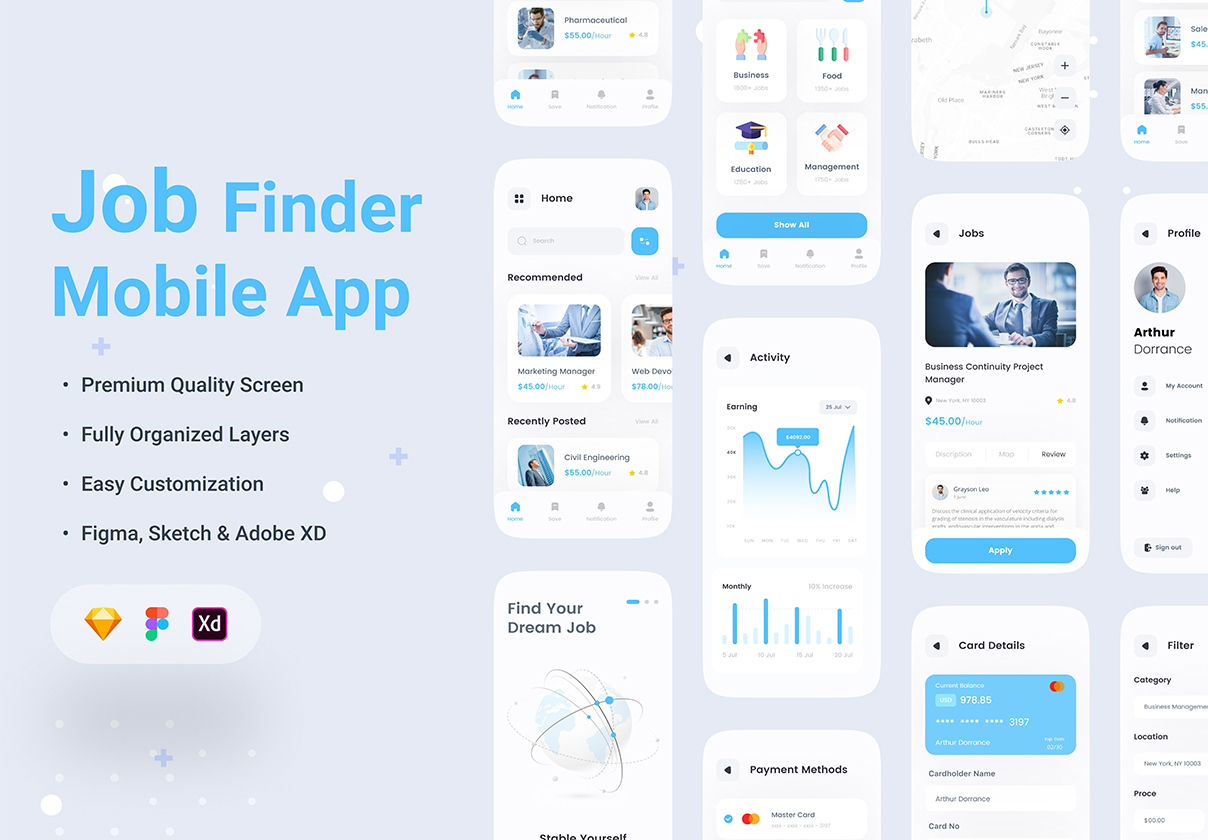 工作搜索器应用程序 (Job Finder App)