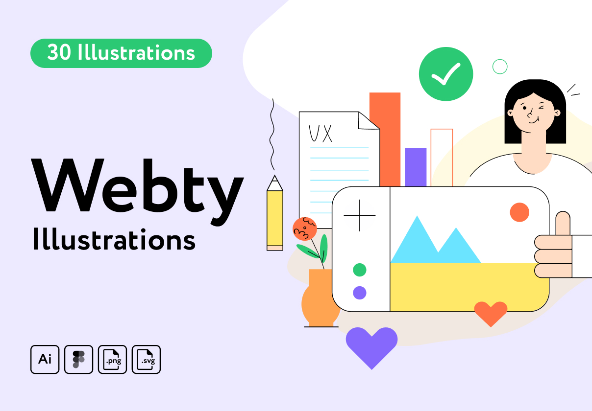 Webty 插图 (Webty Illustrations)