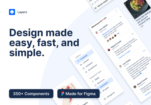 图层 - Figma设计系统 (Layers - Figma Design System)