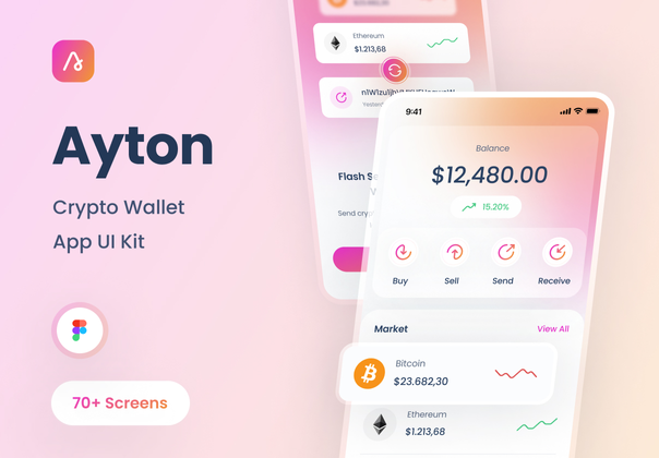 Ayton - Crypto Wallet App UI Kit (Ayton - Crypto Wallet App UI Kit)