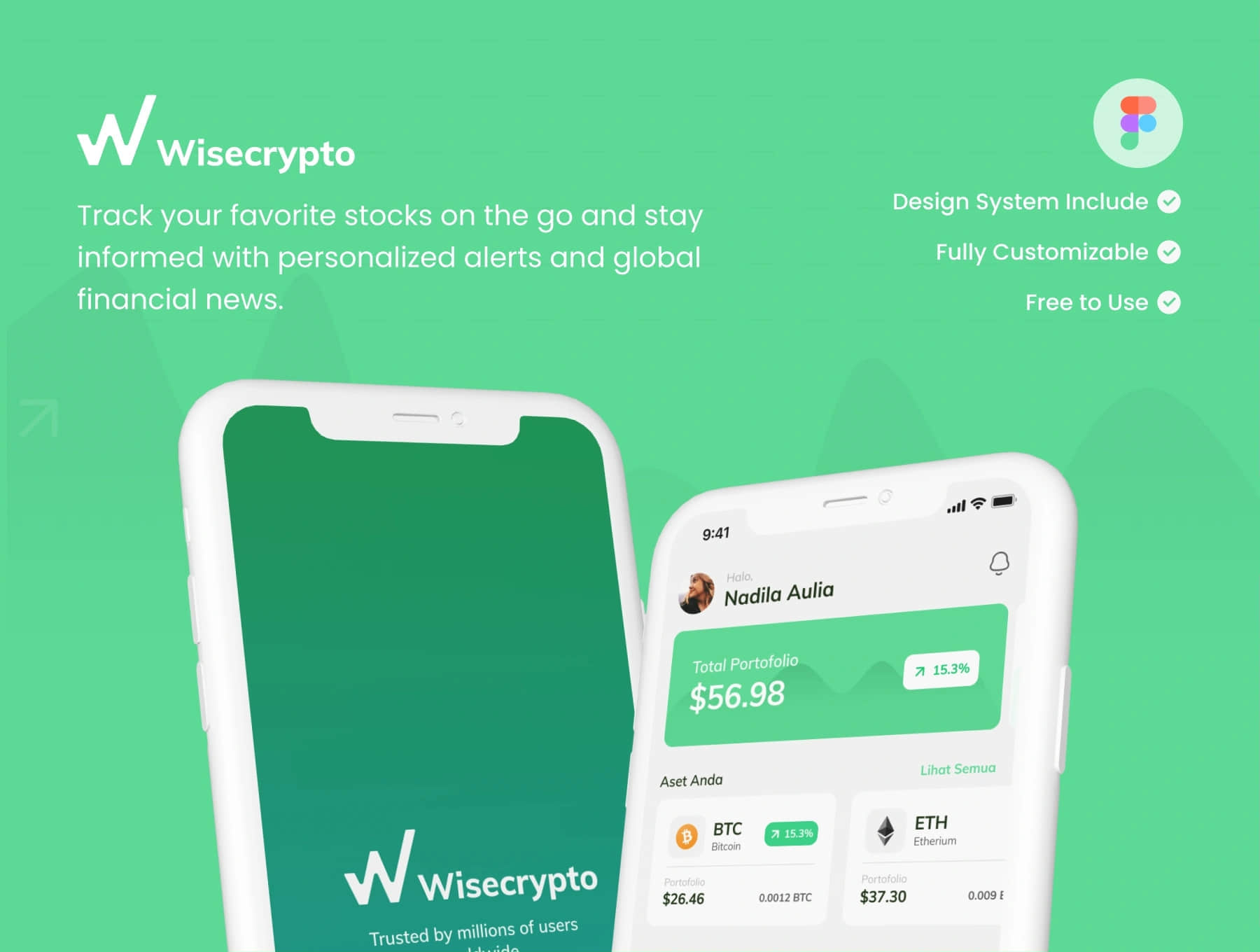 Wisecrypto - 加密货币应用程序 (Wisecrypto - Cryptocurrency