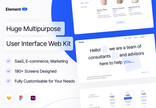 元素 - UI网络工具包 (Element - UI Web Kit)