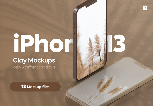 iPhone 13 粘土模型 (iPhone 13 Clay mockups)