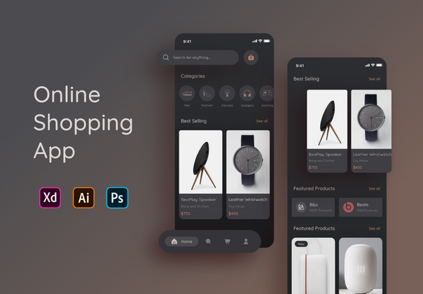 在线购物应用程序 (Online Shopping App)
