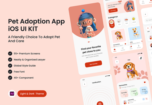 宠物领养应用 (Pet Adopt App)