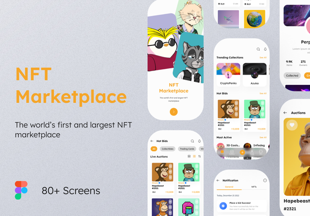 NFT Marketplace应用程序 (NFT Marketplace App)