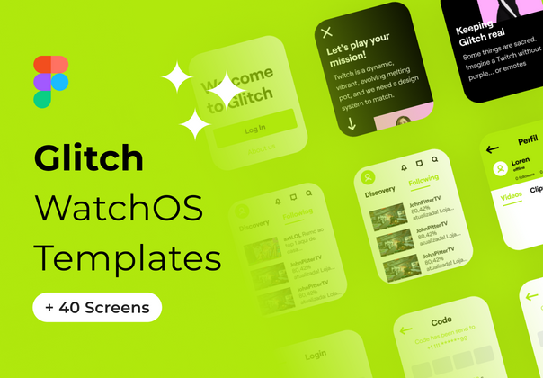 Glitch - WatchOS模板 (Glitch - WatchOS Templates)