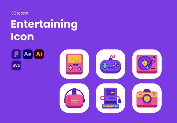 娱乐性图标 (Entertaining Icon)