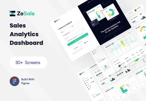 ZoSale-销售分析仪表板 (ZoSale-Sales Analytics Dashboard)
