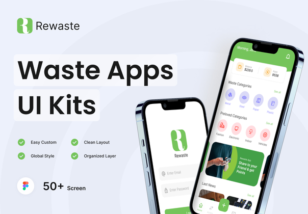 废物利用UI套件 (Waste UI Kit)