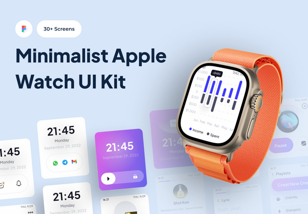 WatchKuy - Apple Watch UI Kit (WatchKuy - Apple Watch UI Kit)
