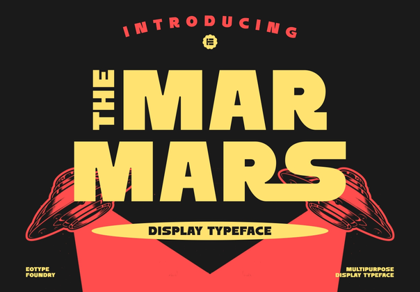 The Marmars - 显示字体 (The Marmars - Display Typeface)