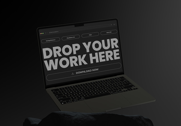 Macbook Air M2 Mockup Bundle - 6 Mockups (Macbook Air M2 Mockup Bundle - 6 Mockups)