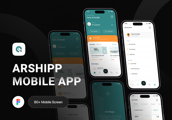 Arshipp - 货运移动应用程序 (Arshipp - Shipping Mobile App)