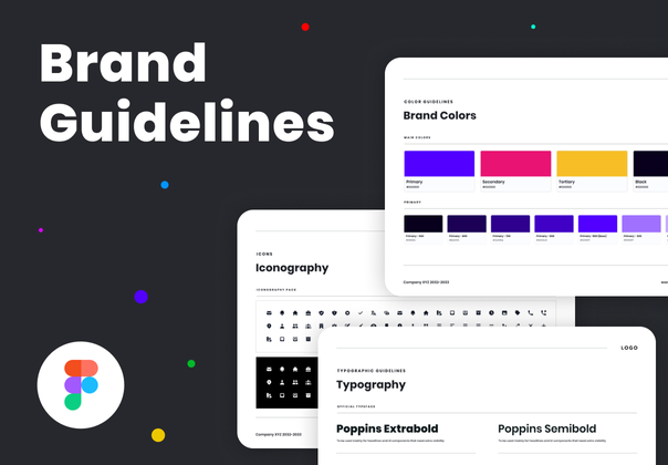 Figma 品牌指南模板 (Brand Guidelines Template for Figma)