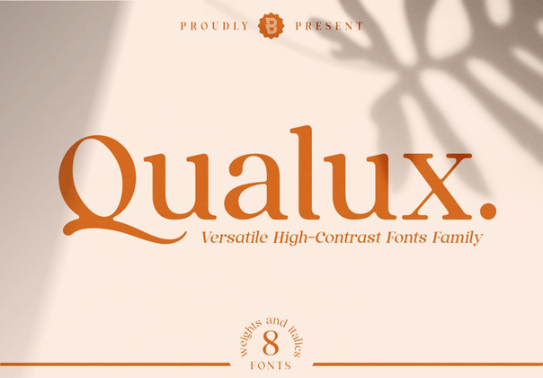 Qualux 字体系列 (Qualux Fonts Family)
