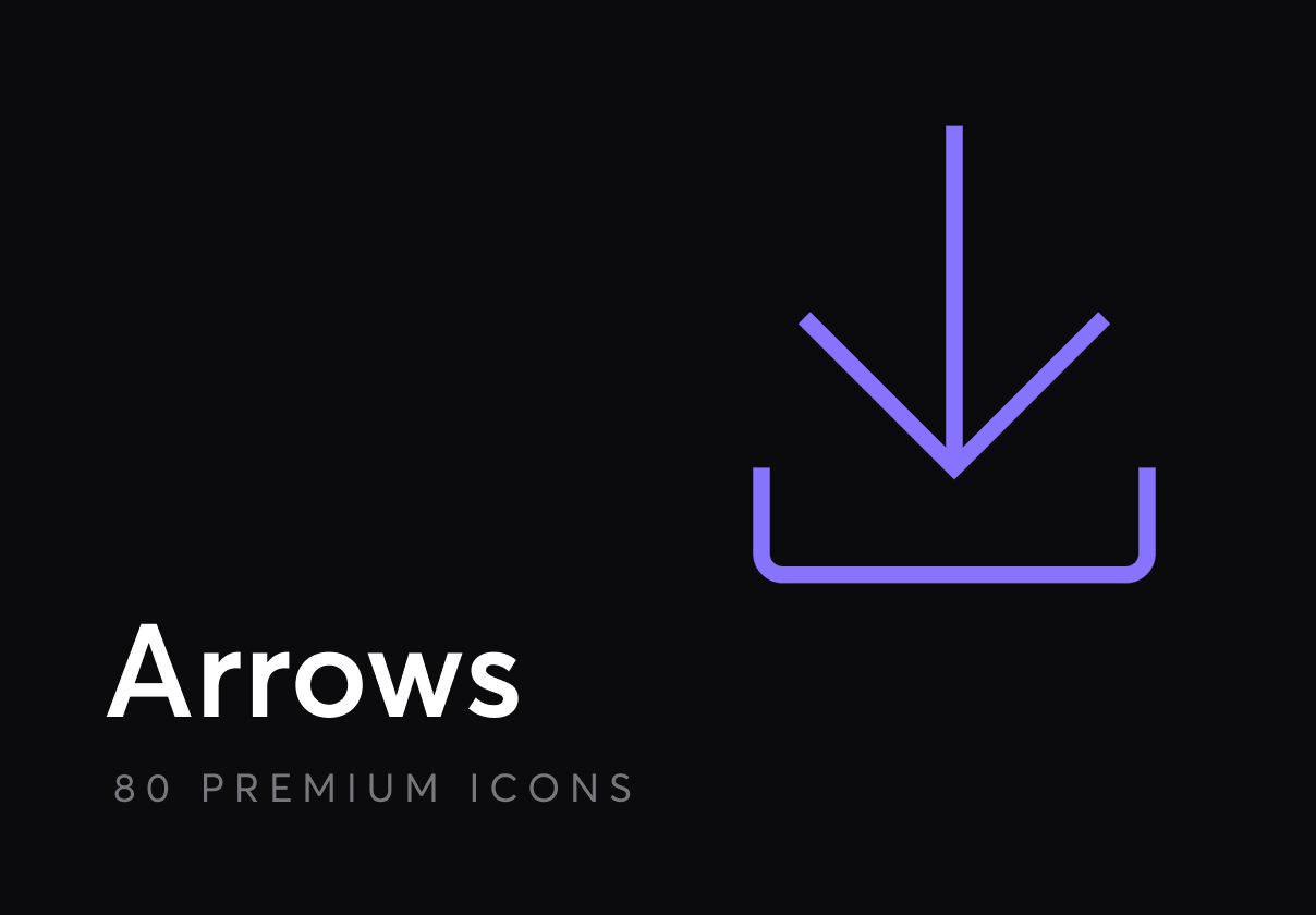 箭头 - 高级图标 (Arrows - Premium Icons)