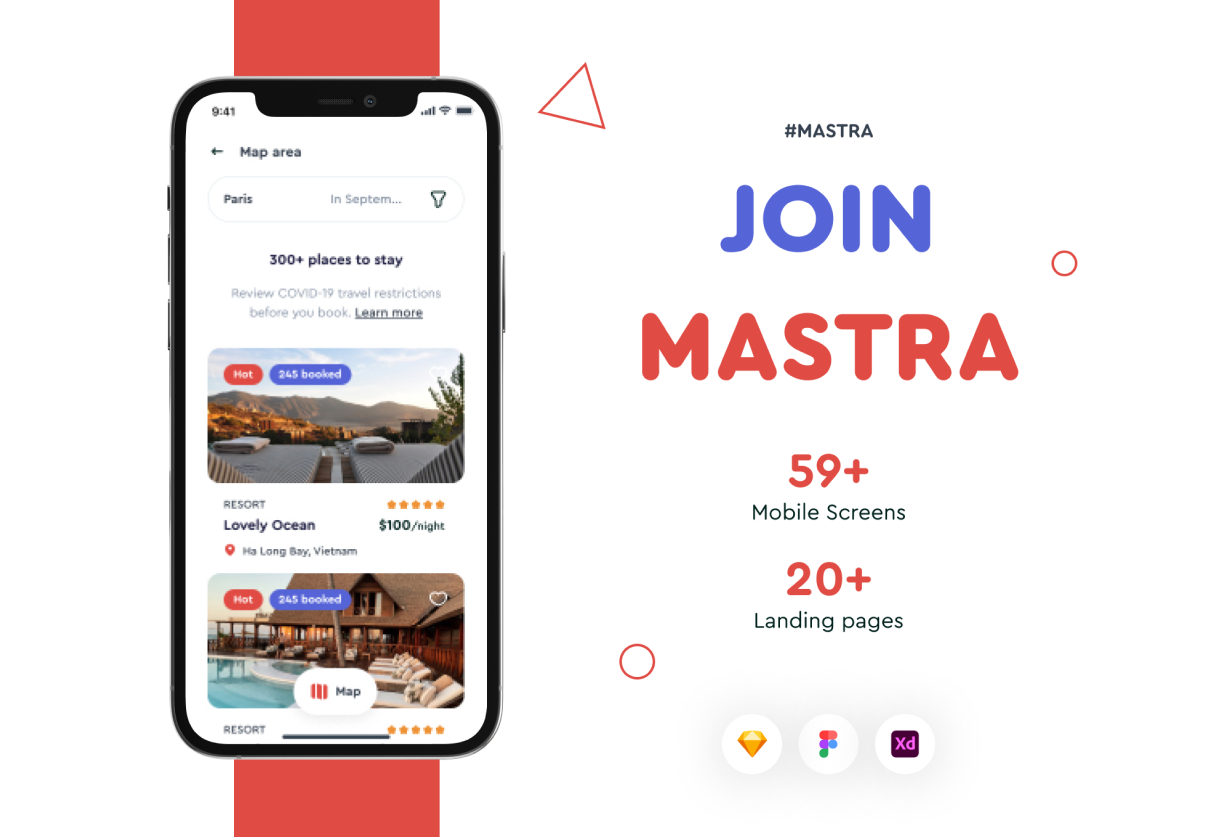 Mastra - 旅游预订应用程序和网站 (Mastra - Travel Booking App