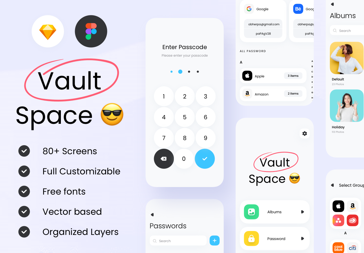 Vault Space UI Kit (Vault Space UI Kit)