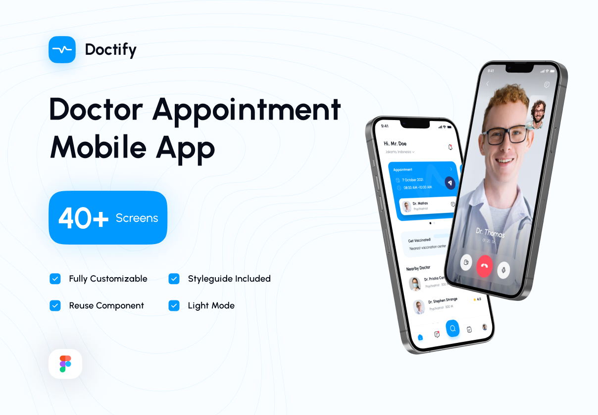 Doctify - 医生预约移动应用 (Doctify - Doctor Appointment Mobile Apps)