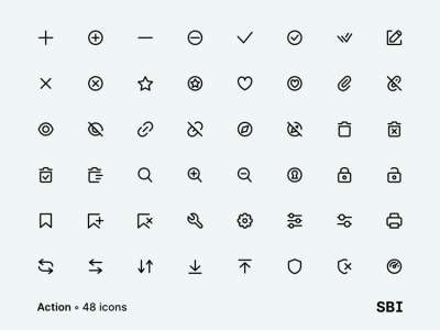 128个超级基本图标(128 Super Basic Icons)