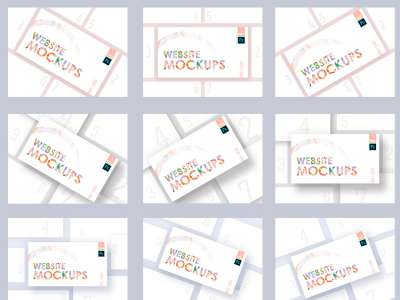 9个免费网站模拟图(9 Free Website Mockups)