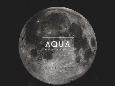 AQUA Grotesque 免费字体(AQUA Grotesque Free Font)