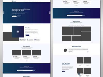 商业网站模板(Business Website Template)