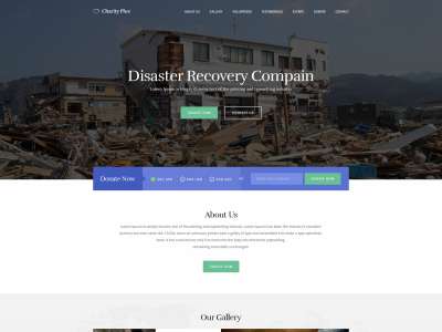 慈善机构 免费网页模板(Charity Free Web Template)